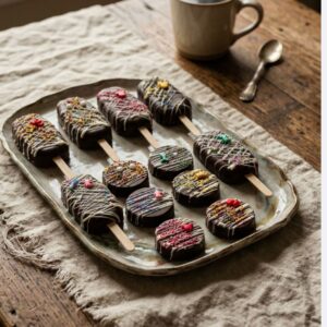 12 Cakesicles Cover with Chocolate